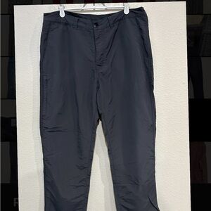 REI Gray Chinos Comfortable Cotton Blend